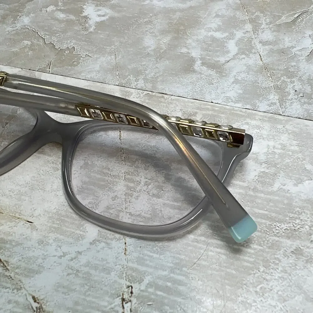 Tiffany & Co. Eyeglasses TF 2215-B 8267 Opal Grey 52-15-140 FRAMES ONLY Italy
